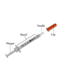 BD Syringe Only 20cc Luerlock